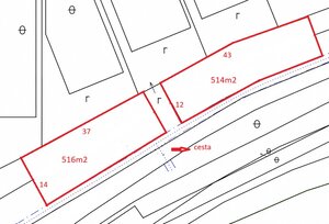 STAVEBNÝ POZEMOK 514 m² – RATNOVCE, LEN KÚSOK OD PIEŠŤAN — foto 9