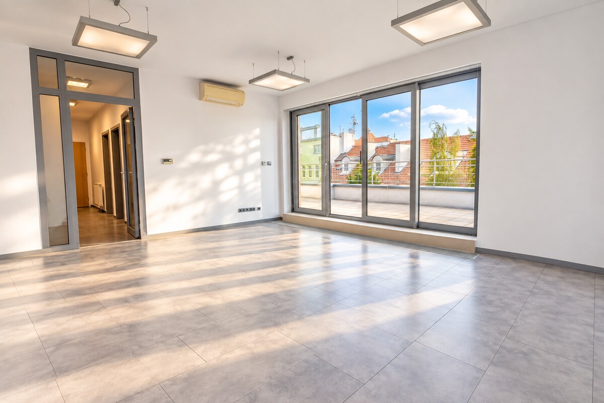 Moderné a luxusné administratívne priestory s terasou, 124 m2,Dunajská