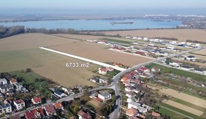 INVESTIČNÝ POZEMOK 6733 m² NA RD – SOKOLOVCE (okres Piešťany) — foto 1