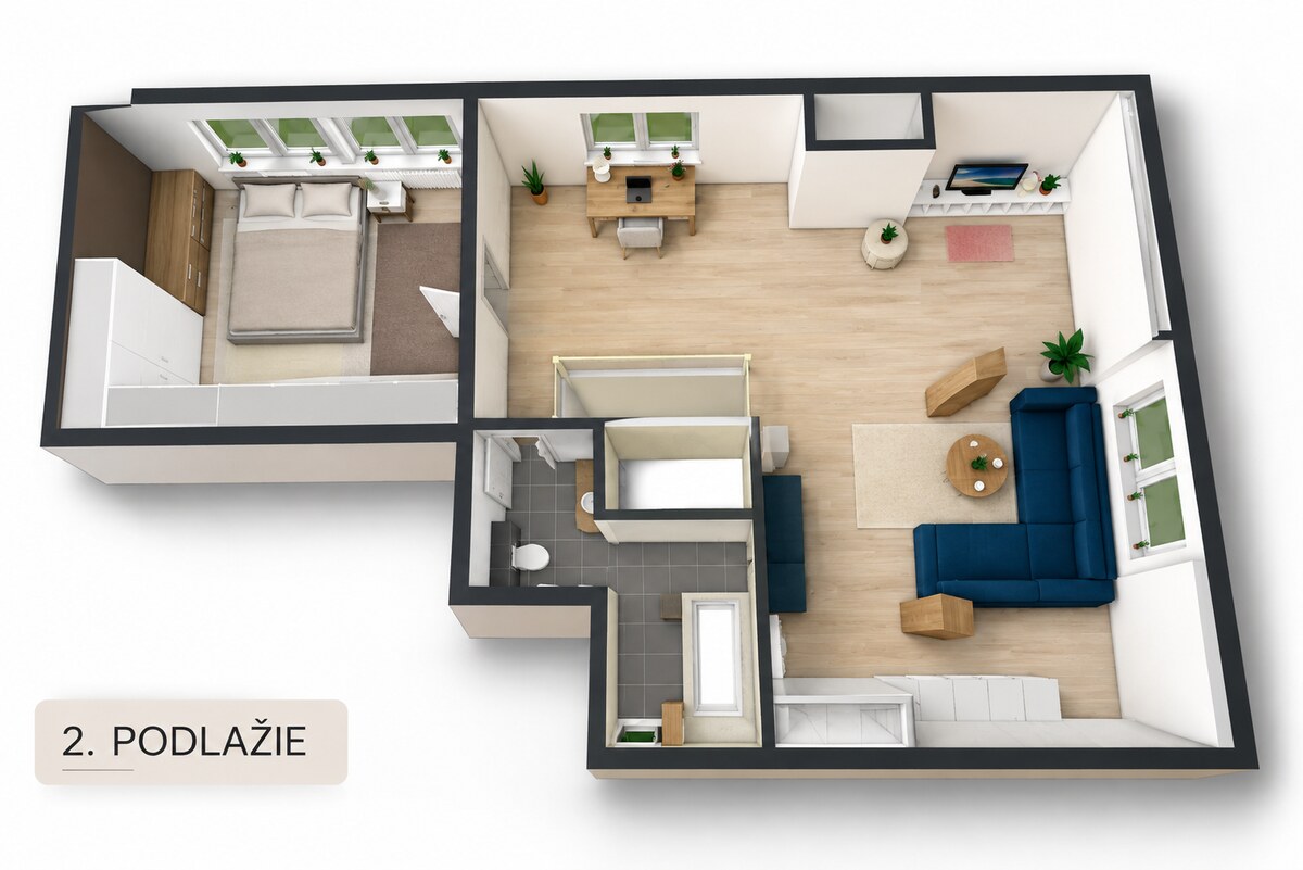Mezonet v srdci Horského parku, 141 m², Nadštandardný pocit domova — foto 19
