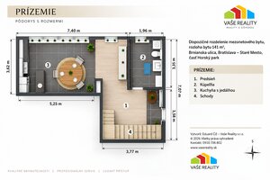 Mezonet v srdci Horského parku, 141 m², Nadštandardný pocit domova — foto 18