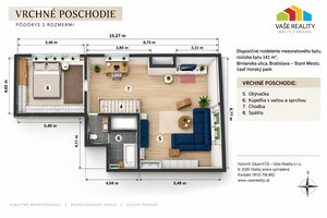 Mezonet v srdci Horského parku, 141 m², Nadštandardný pocit domova — foto 20