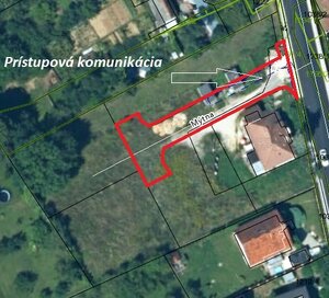 Stavebný pozemok o výmere 695 m2 v súkromnej štvrti - Stará Turá — foto 2