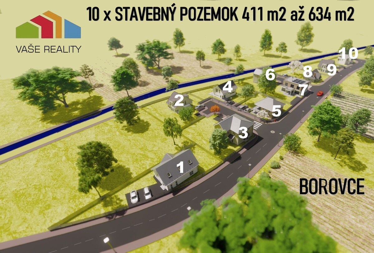 *REZERVOVANÉ* STAVEBNÝ POZEMOK 561 M² BOROVCE *VIDEO* — foto 4