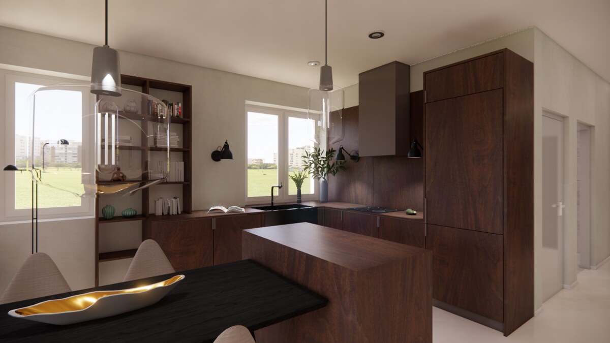 4-IZB BYT "E" 106,45 m2 + TERASA 23 m2, *SPA RESORT*  BANKA — foto 6