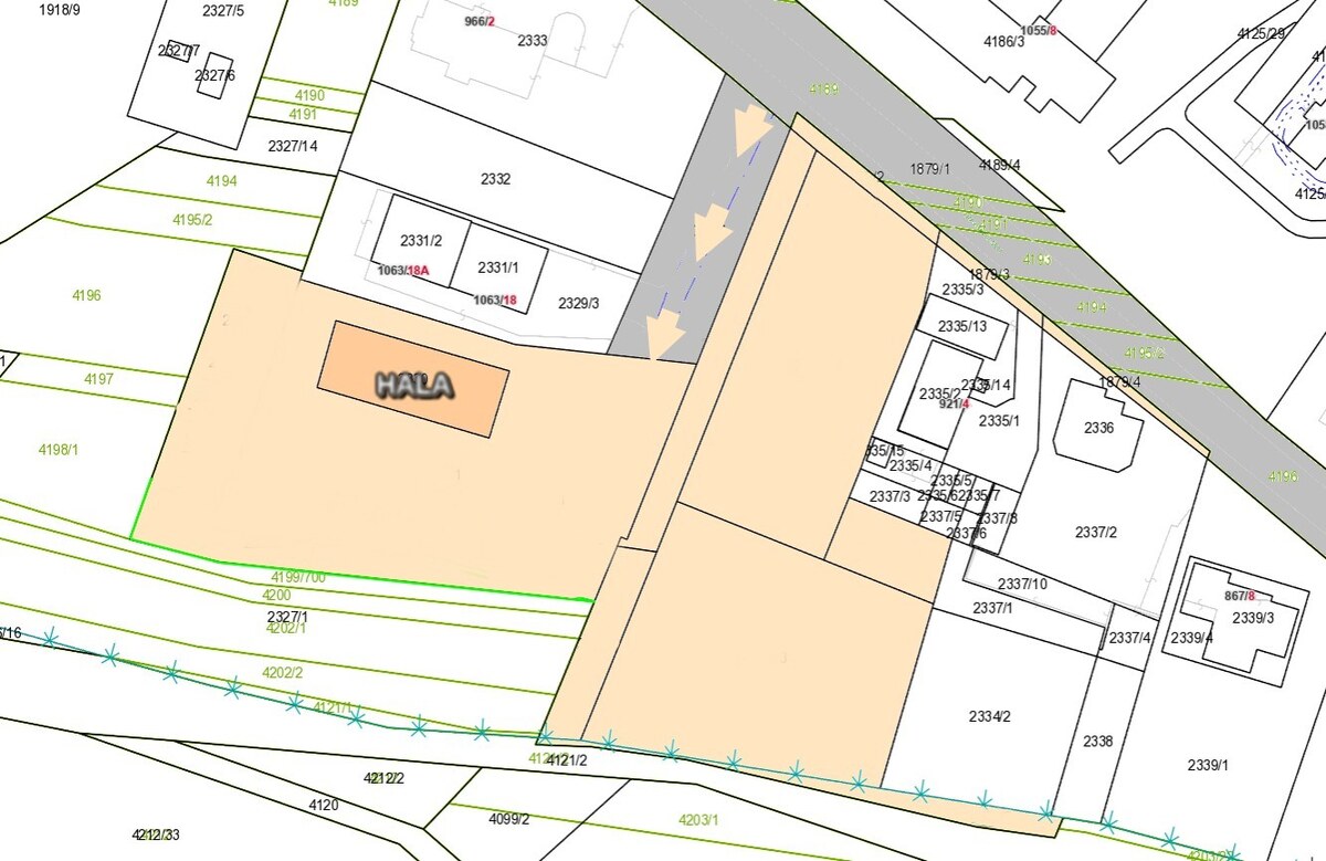 Stavebný pozemok 8900 m2 pre Developerský projekt Myjava Jablonská — foto 3