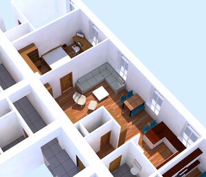 Predám 2 izbový byt Ilava, STRED, 63,07 M2 — foto 1