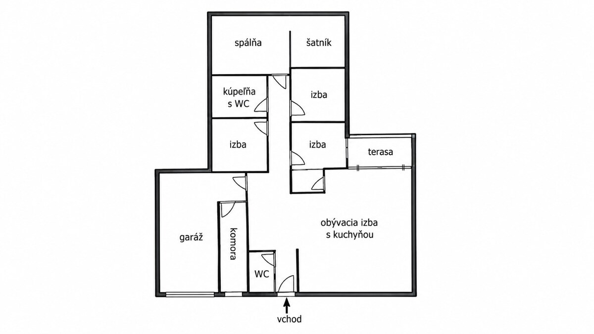 MODERNÝ 6-IZBOVÝ BUNGALOV S TERASOU A POZEMKOM 884 m² – RATNOVCE — foto 13